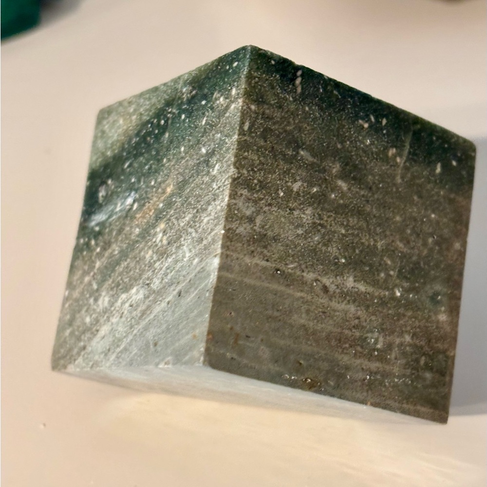 Ocean Jasper Polished Cube – Natural Crystal Stone
